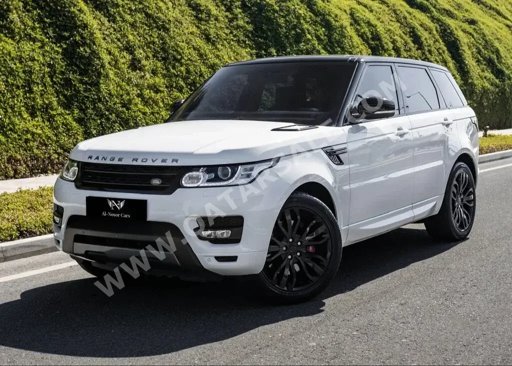Land Rover  Range Rover  Sport Super charged  2016  Automatic  93,000 Km  8 Cylinder  Four Wheel Drive (4WD)  SUV  White  With Warranty