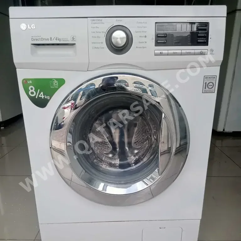 Washers & Dryers Sets LG /  8 Kg  White  With Delivery  Front Load Washer  Electric