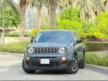 Jeep  Renegade  Sport  2017  Automatic  24,000 Km  4 Cylinder  All Wheel Drive (AWD)  SUV  Gray