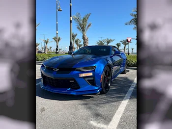 Chevrolet  Camaro  SS  2018  Automatic  41,000 Km  8 Cylinder  Rear Wheel Drive (RWD)  Convertible  Blue  With Warranty