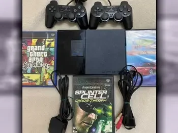 Video Games Consoles Sony  PlayStation 2 Slim Included Controllers: 2