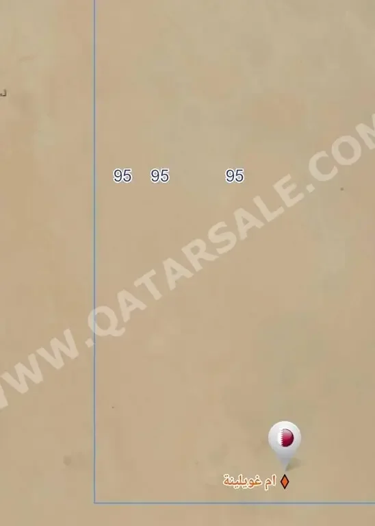 اراضي الدوحة  أم غويلينة المساحة 889 متر مربع