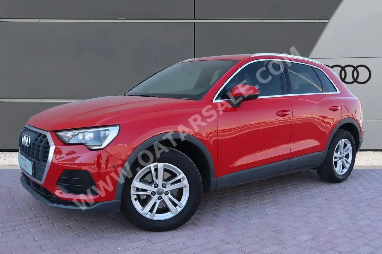 Audi  Q3  35 TFSI  2020  Automatic  67,000 Km  4 Cylinder  Front Wheel Drive (FWD)  SUV  Red  With Warranty