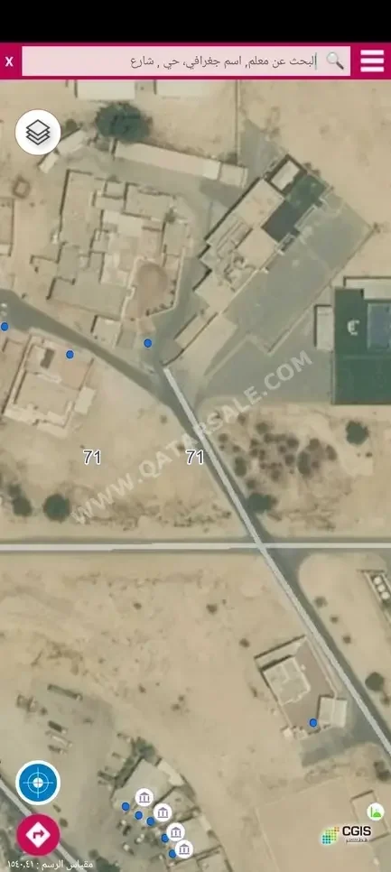 Lands Umm Salal  Umm Al Amad Area Size 1,732 Square Meter