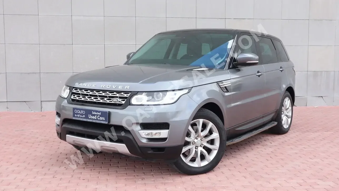 Land Rover  Range Rover  Sport  2015  Automatic  75,510 Km  8 Cylinder  Four Wheel Drive (4WD)  SUV  Gray