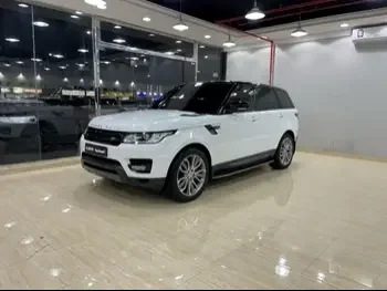 Land Rover  Range Rover  Sport  2016  Automatic  140,000 Km  8 Cylinder  Four Wheel Drive (4WD)  SUV  White
