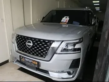 Nissan  Patrol  LE  2021  Automatic  74,000 Km  8 Cylinder  Four Wheel Drive (4WD)  SUV  Silver  With Warranty