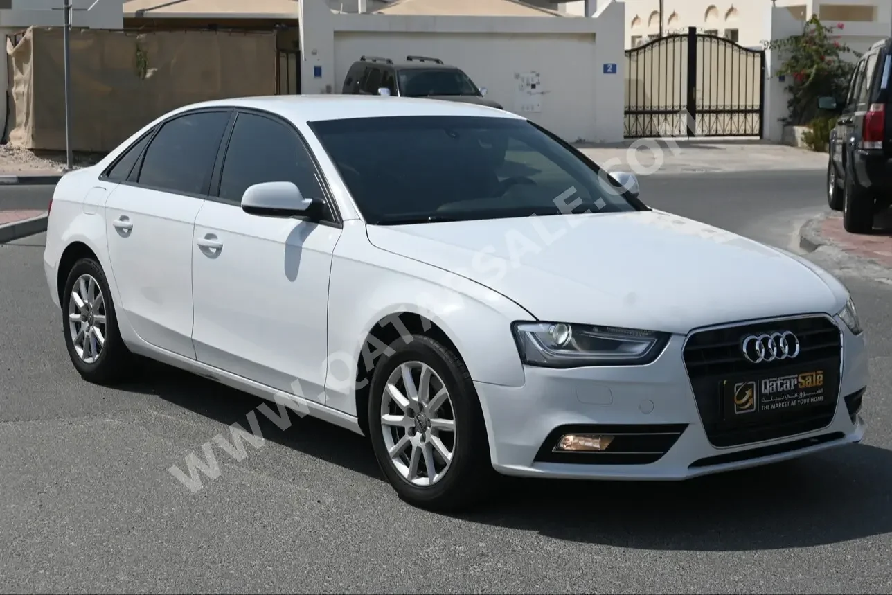Audi  A4  2015  Automatic  96,000 Km  4 Cylinder  Front Wheel Drive (FWD)  Sedan  White
