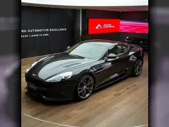 Aston Martin  Vanquish  2015  Automatic  4,000 Km  6 Cylinder  Rear Wheel Drive (RWD)  Coupe / Sport  Black