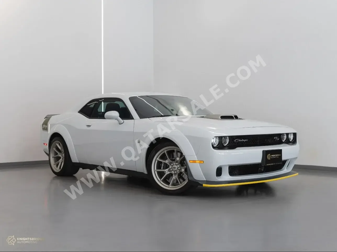  Dodge  Challenger  RT Scate Pack Swinger  2023  Automatic  1,100 Km  8 Cylinder  Rear Wheel Drive (RWD)  Coupe / Sport  White  With Warranty
