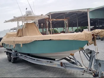 قوارب صيد وشراعية - بالهامبار  - قطر  - 2020  - ابيض + ازرق
