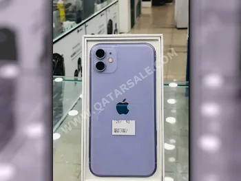 Apple  - iPhone 11  - Purple  - 128 GB