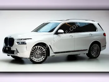 BMW  X-Series  X7 40i  2023  Automatic  28,000 Km  6 Cylinder  Four Wheel Drive (4WD)  SUV  White  With Warranty