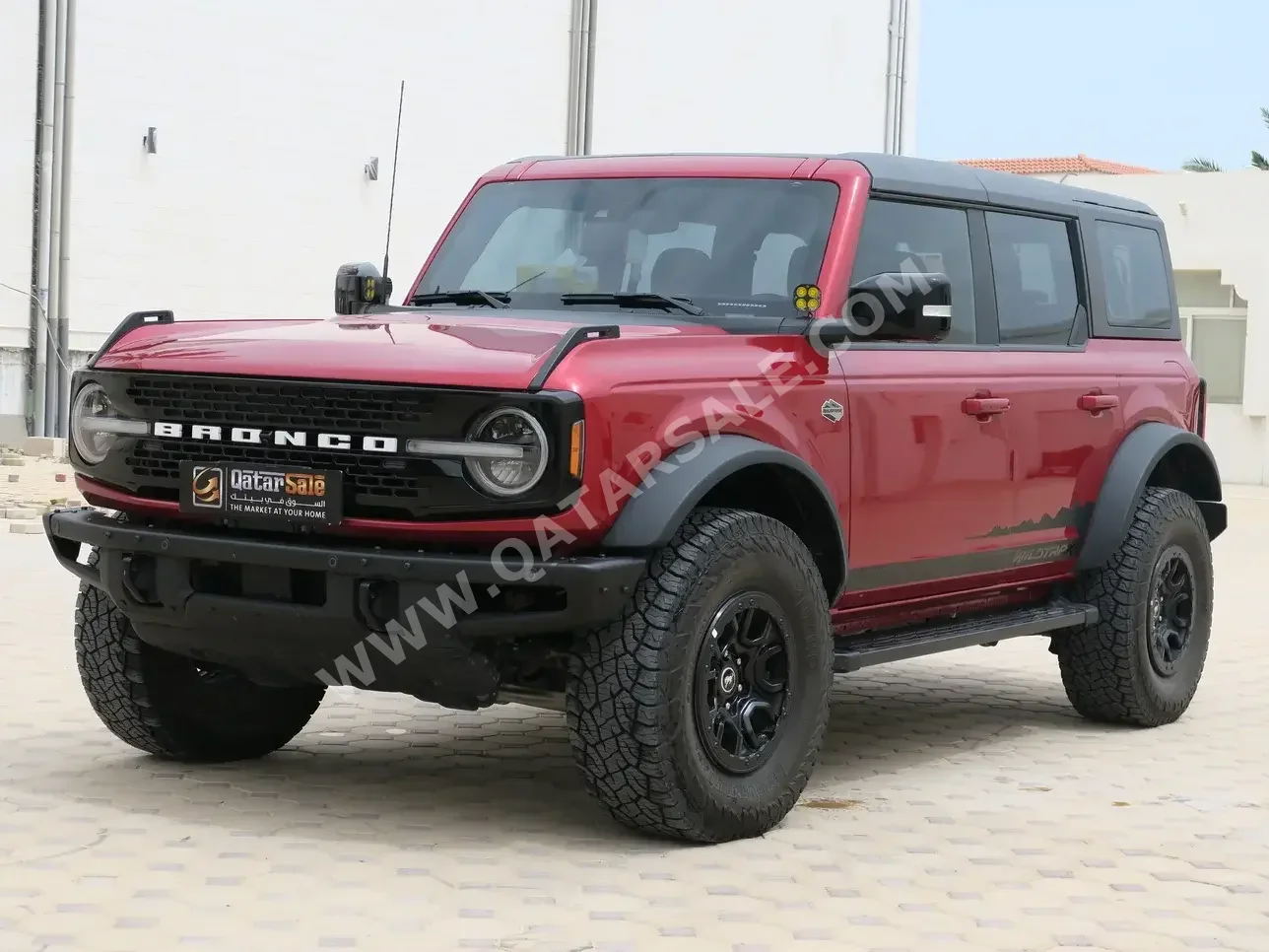 Ford  Bronco  Wild Trak  2021  Automatic  92,000 Km  6 Cylinder  Four Wheel Drive (4WD)  SUV  Red  With Warranty