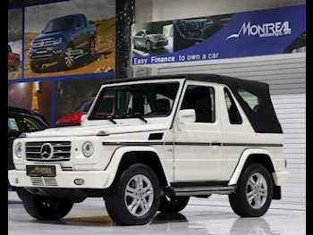 Mercedes-Benz  G-Class  500  2012  Automatic  14,000 Km  8 Cylinder  Four Wheel Drive (4WD)  SUV  White