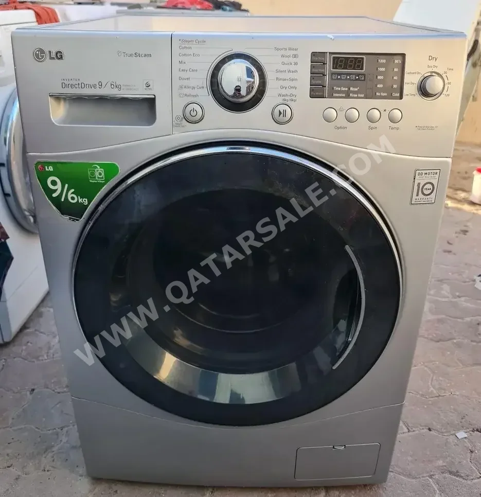 Washers & Dryers Sets LG /  9 Kg  Custom  Steam Washer  Steam Dryer  With Delivery  With Installation  Front Load Washer  Electric