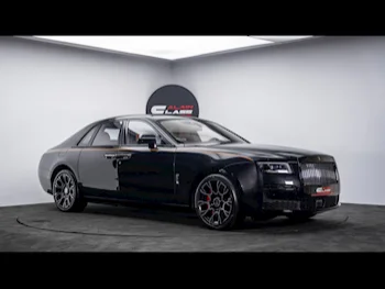 Rolls-Royce  Ghost  Black Badge  2023  Automatic  4,477 Km  12 Cylinder  All Wheel Drive (AWD)  Sedan  Black  With Warranty