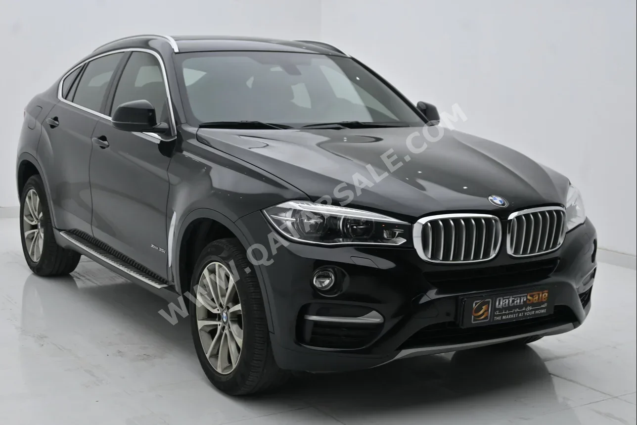 BMW  X-Series  X6  2018  Automatic  91٬400 Km  6 Cylinder  Four Wheel Drive (4WD)  SUV  Black
