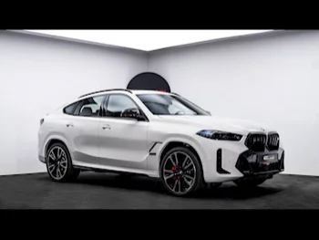 BMW  X-Series  X6 M  2024  Automatic  0 Km  8 Cylinder  Four Wheel Drive (4WD)  SUV  White  With Warranty