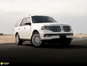 Lincoln  Navigator  2016  Automatic  57,000 Km  6 Cylinder  Four Wheel Drive (4WD)  SUV  White  With Warranty
