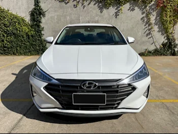 Hyundai  Elantra  Sedan  White  2023