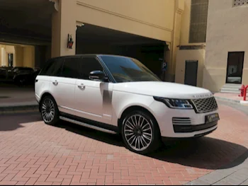 Land Rover  Range Rover  Vogue  Autobiography  2019  Automatic  46,000 Km  8 Cylinder  Four Wheel Drive (4WD)  SUV  White  With Warranty