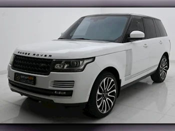 Land Rover  Range Rover  Vogue Super charged  2013  Automatic  186,000 Km  8 Cylinder  Four Wheel Drive (4WD)  SUV  White