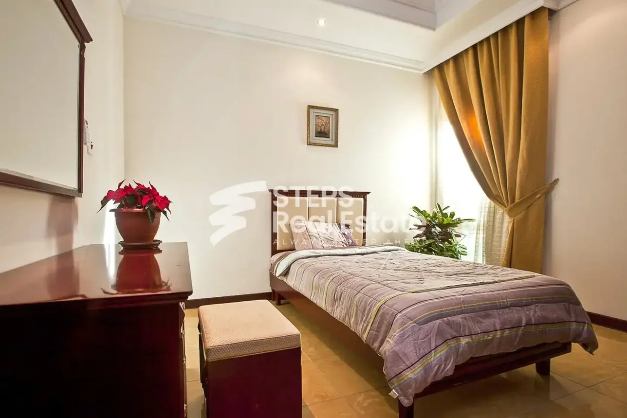 2 غرف نوم  شقة  للايجار  في الريان -  الوعب  مفروشة بالكامل