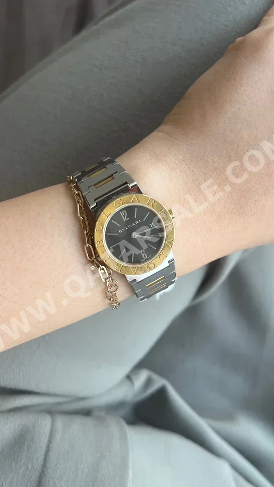 Watches - Bulgari  - Quartz Watch  - Black  - Women Watches