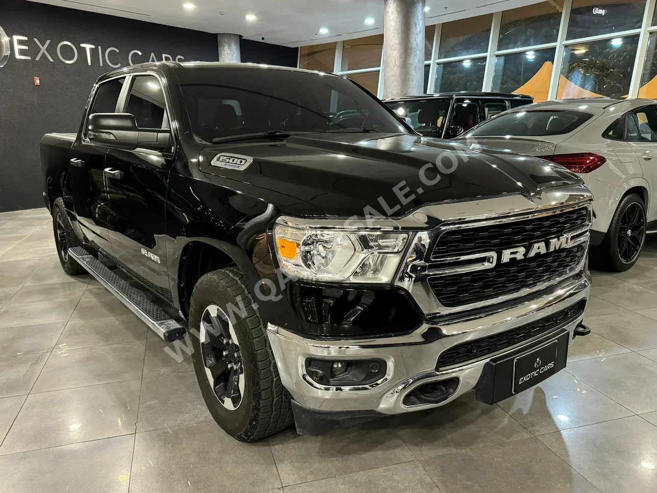 Dodge  Ram  Big Horn  2023  Automatic  4,500 Km  8 Cylinder  Four Wheel Drive (4WD)  Pick Up  Black  With Warranty