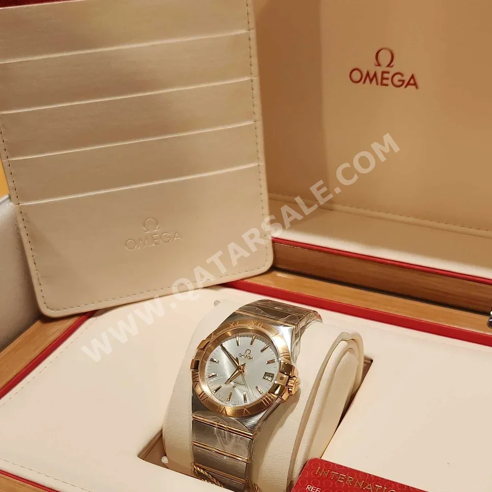 Watches - Omega  - Quartz Watch  - Gold  - Men Watches
