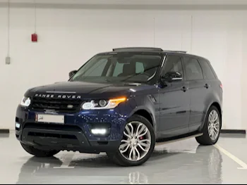  Land Rover  Range Rover  Sport Super charged  2014  Automatic  137,000 Km  8 Cylinder  Four Wheel Drive (4WD)  SUV  Dark Blue  With Warranty