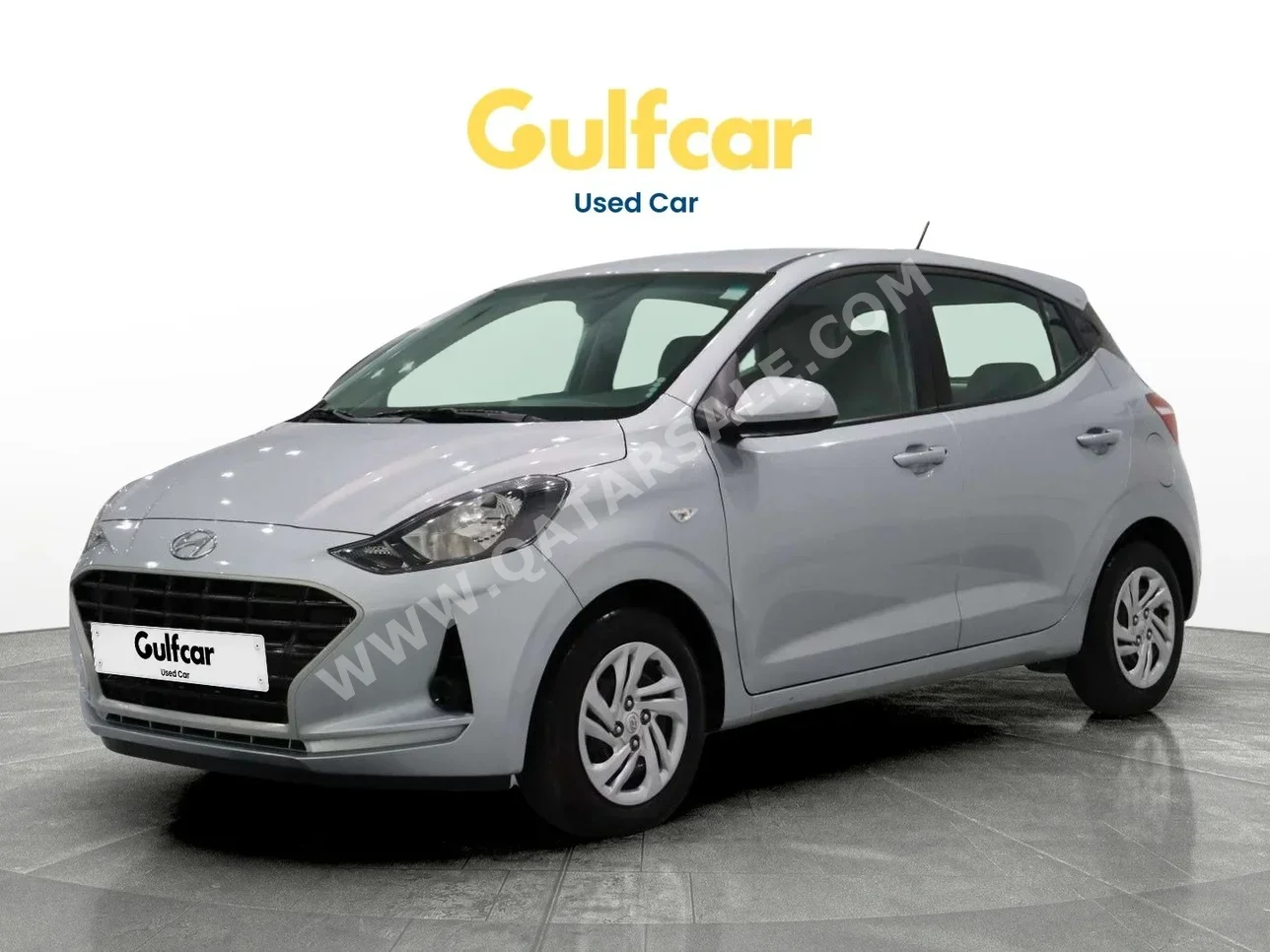 Hyundai  I  10  2023  Automatic  39,323 Km  3 Cylinder  Front Wheel Drive (FWD)  Hatchback  Silver  With Warranty