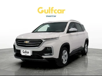 Chevrolet  Captiva  LS  2022  Automatic  82,351 Km  4 Cylinder  Front Wheel Drive (FWD)  SUV  White  With Warranty