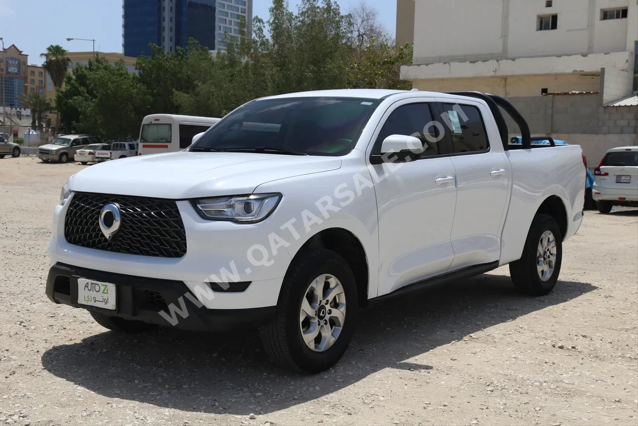 Great Wall  Poer  2021  Manual  67,000 Km  4 Cylinder  Four Wheel Drive (4WD)  Pick Up  White  With Warranty
