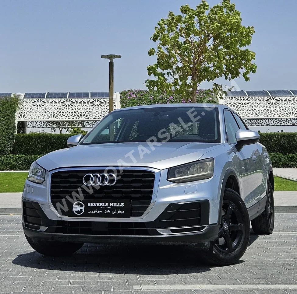 Audi  Q2  25 TFSI  2017  Automatic  76,000 Km  3 Cylinder  Front Wheel Drive (FWD)  SUV  Silver