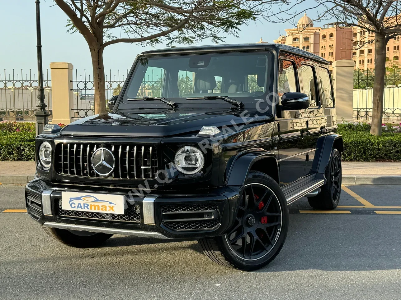Mercedes-Benz  G-Class  63 AMG  2019  Automatic  22,000 Km  8 Cylinder  Four Wheel Drive (4WD)  SUV  Black  With Warranty