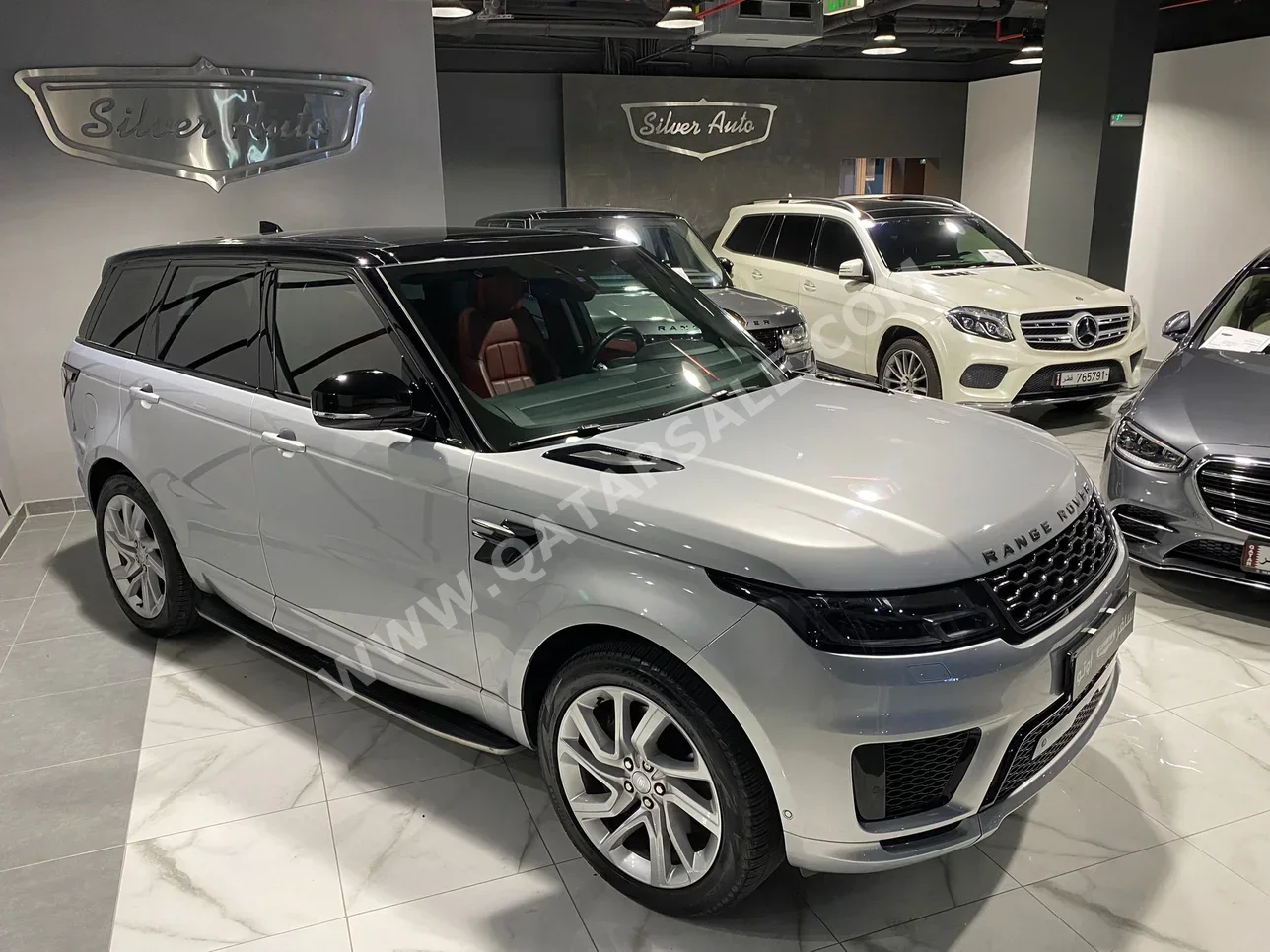 Land Rover  Range Rover  Sport HSE  2022  Automatic  16٬000 Km  6 Cylinder  Four Wheel Drive (4WD)  SUV  Silver  With Warranty