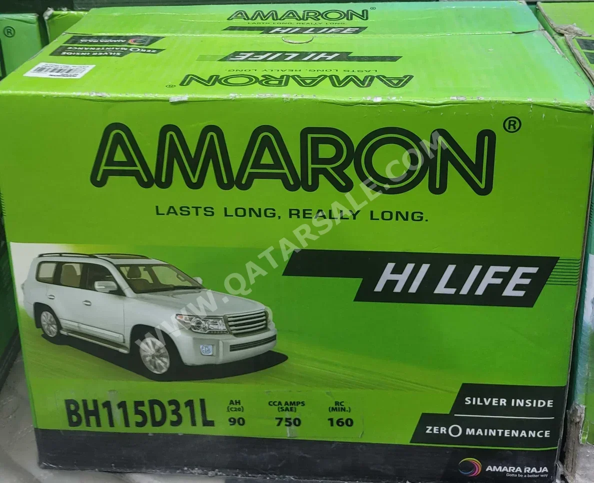 Car Batteries AMARON /  Conventional Battery  0 Volt  0 AH  India