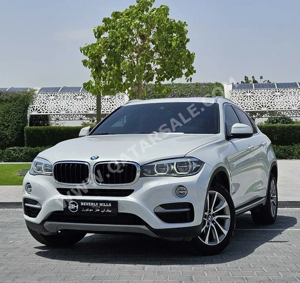 BMW  X-Series  X6  2017  Automatic  132,500 Km  6 Cylinder  Four Wheel Drive (4WD)  SUV  White