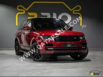 Land Rover  Range Rover  Vogue SE Super charged  2013  Automatic  144,000 Km  8 Cylinder  Four Wheel Drive (4WD)  SUV  Red  With Warranty