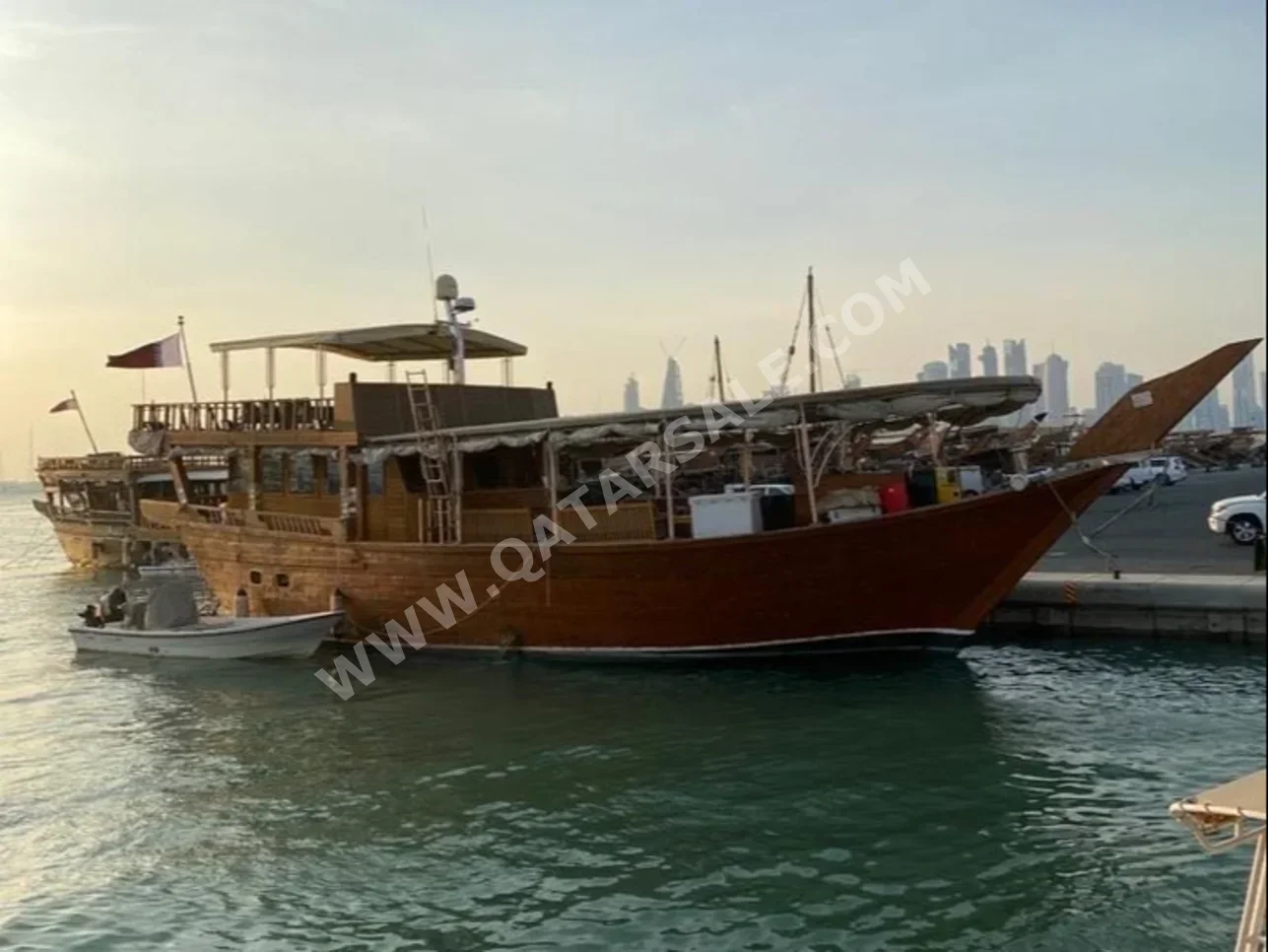 Wooden Boat Sanbuk Length 78 ft  Brown  2016