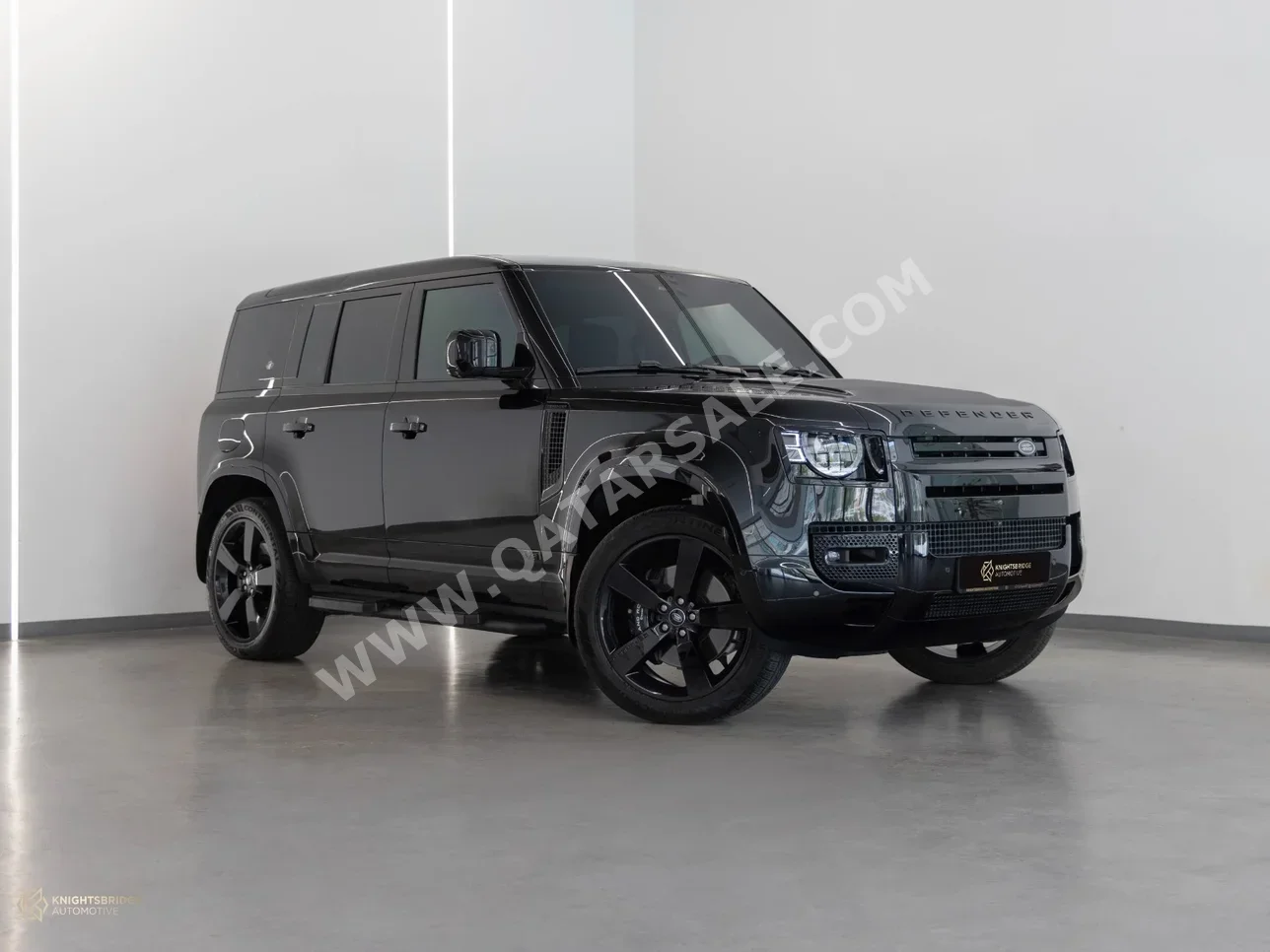 Land Rover  Defender  110 X  2023  Automatic  9,400 Km  8 Cylinder  Four Wheel Drive (4WD)  SUV  Black  With Warranty