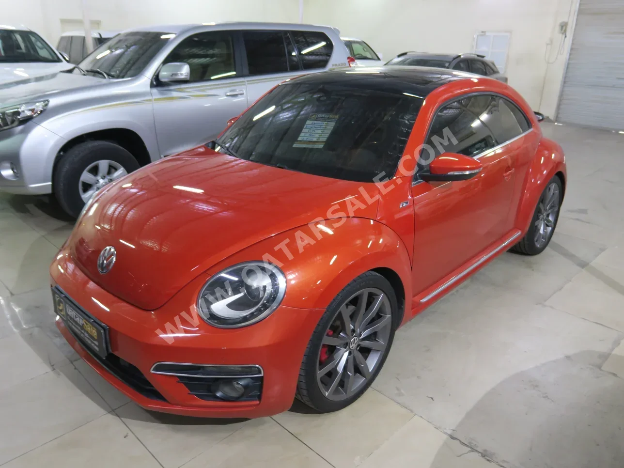 Volkswagen  Beetle  Turbo  2016  Automatic  84,000 Km  4 Cylinder  Front Wheel Drive (FWD)  Hatchback  Red