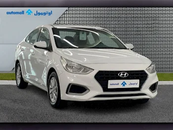 Hyundai  Accent  2020  Automatic  63,027 Km  4 Cylinder  Front Wheel Drive (FWD)  Sedan  White