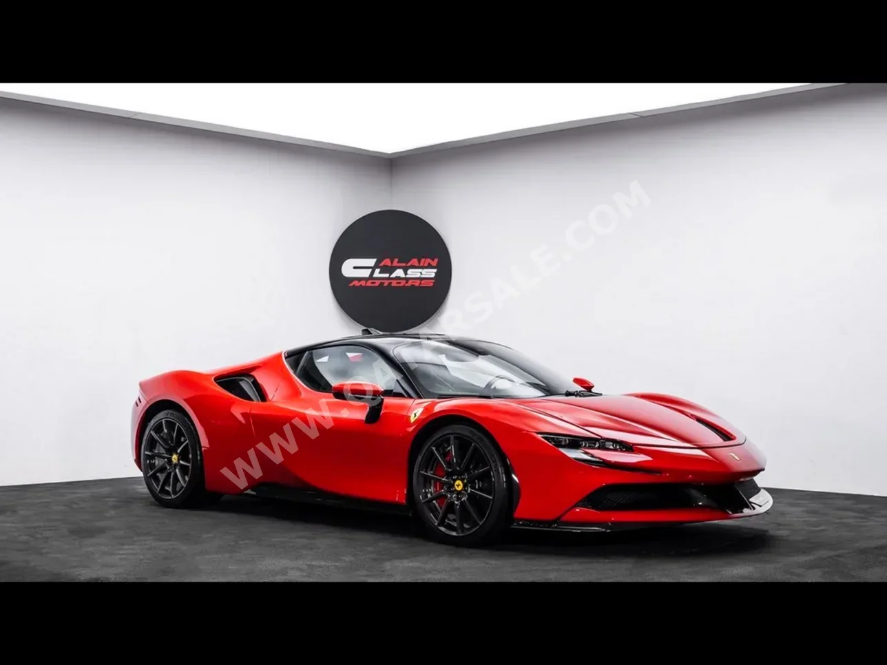 Ferrari  SF90 Stradale  2021  Automatic  150 Km  8 Cylinder  All Wheel Drive (AWD)  Coupe / Sport  Red