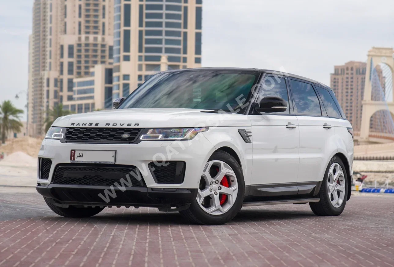 Land Rover  Range Rover  Sport  2018  Automatic  99,000 Km  6 Cylinder  Four Wheel Drive (4WD)  SUV  White
