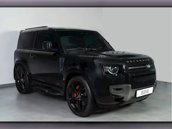 Land Rover  Defender  90 X  2022  Automatic  49,000 Km  6 Cylinder  Four Wheel Drive (4WD)  SUV  Black  With Warranty