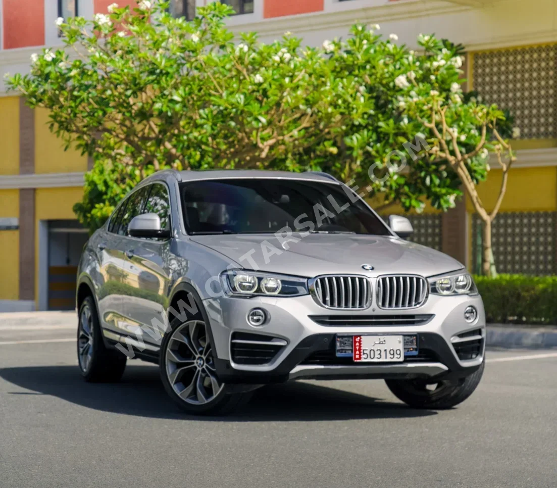 BMW  X-Series  X4  2017  Automatic  65,000 Km  4 Cylinder  Four Wheel Drive (4WD)  SUV  Silver