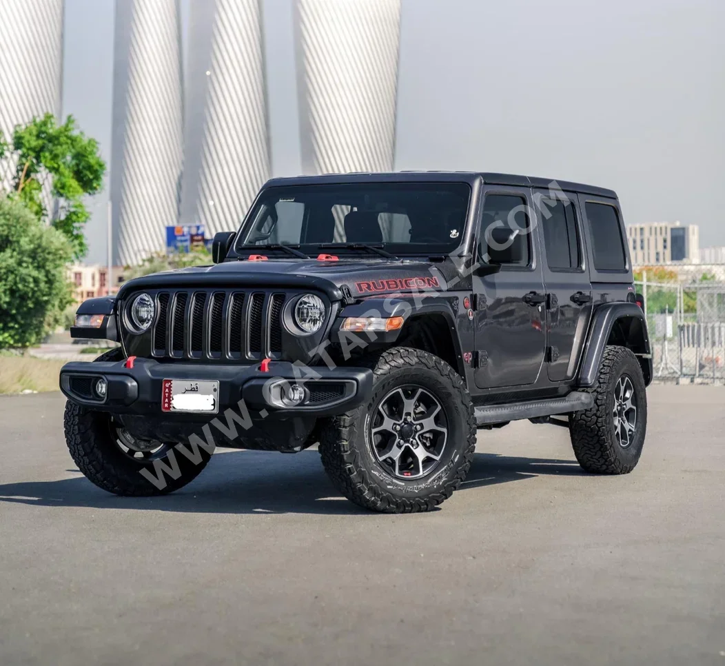 Jeep  Wrangler  Rubicon  2022  Automatic  45,000 Km  4 Cylinder  Four Wheel Drive (4WD)  SUV  Black  With Warranty